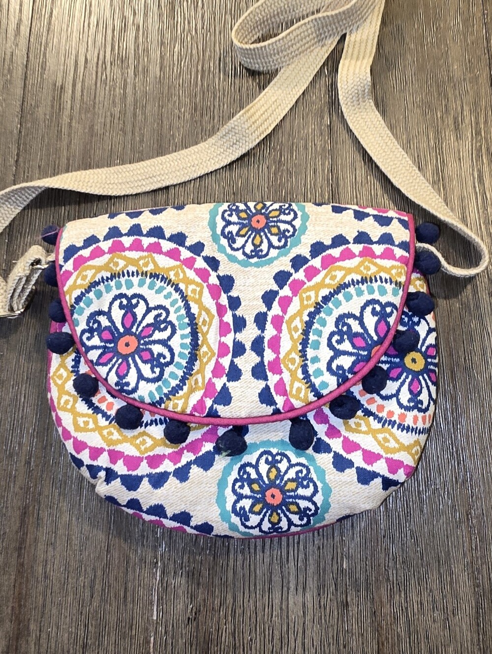 Colorful Bohemian Cross Body Purse